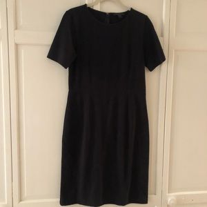 LAST CHANCE J Crew Black A-Line Dress 6